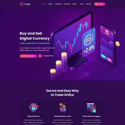 ThemeForest Cripto