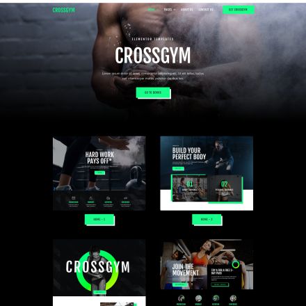 ThemeForest CrossGym