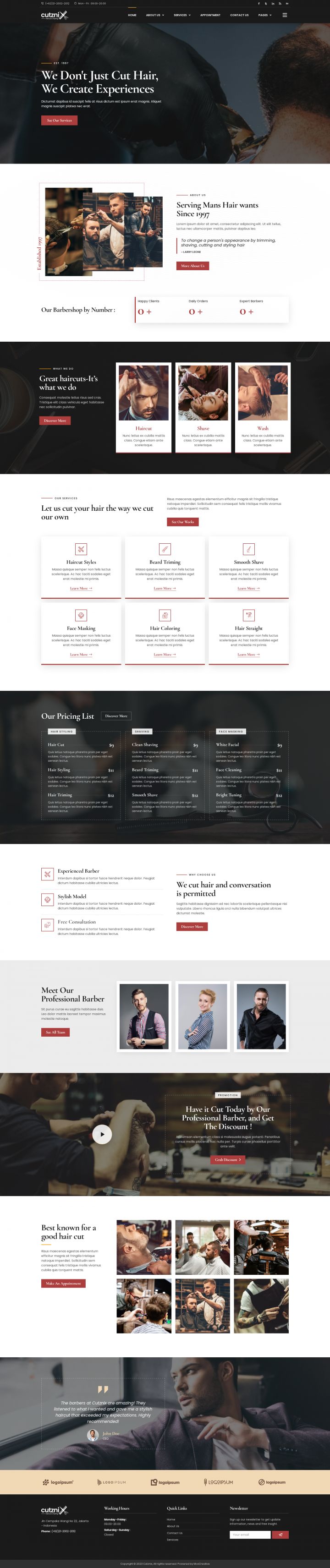 WordPress шаблон ThemeForest Cutznix