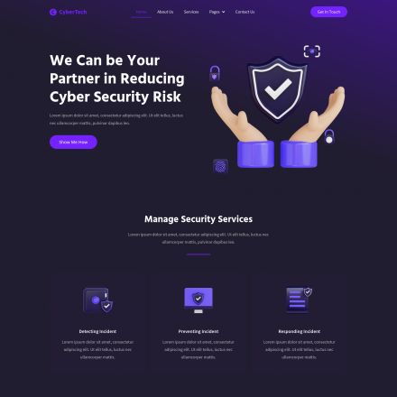 ThemeForest Cybertech