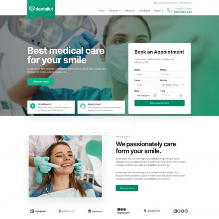 ThemeForest Dentalkit