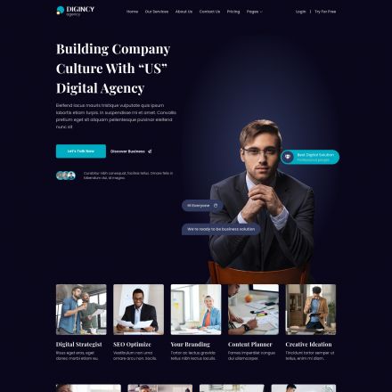 ThemeForest Digincy