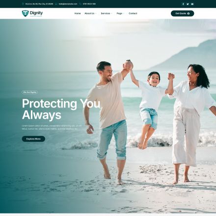 ThemeForest Dignity