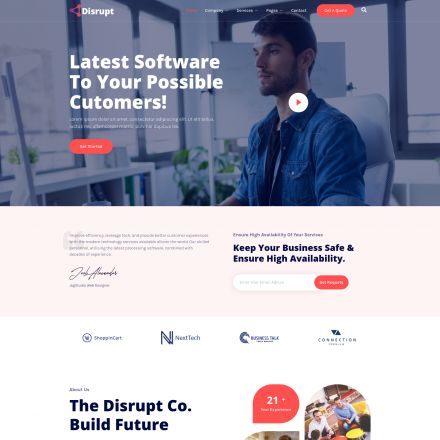 ThemeForest Disrupt