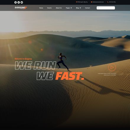 ThemeForest Djogging
