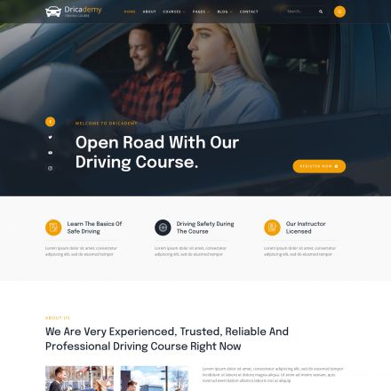 ThemeForest Dricademy