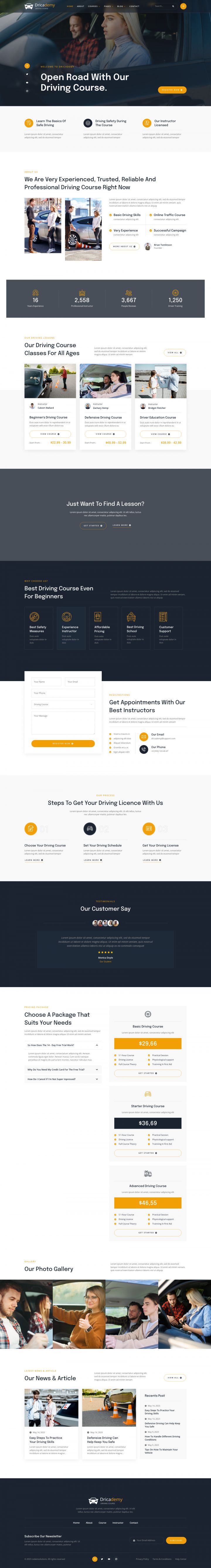 WordPress шаблон ThemeForest Dricademy
