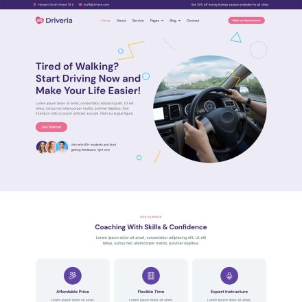 ThemeForest Driveria