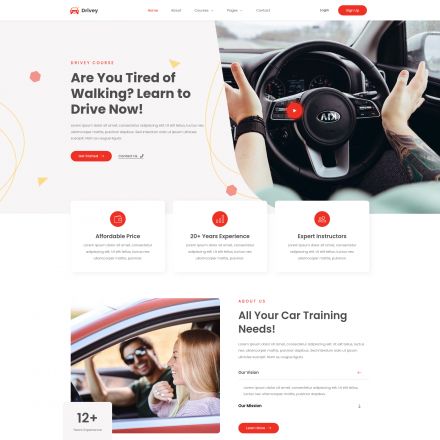 ThemeForest Drivey