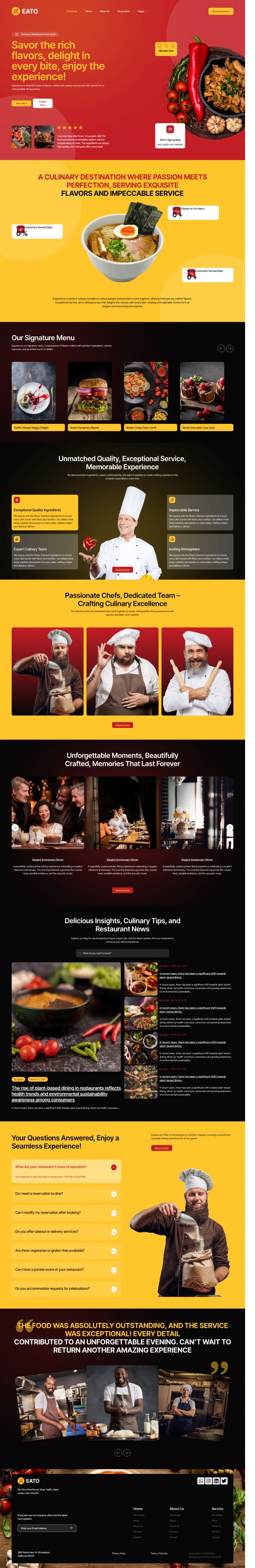 WordPress шаблон ThemeForest Eato
