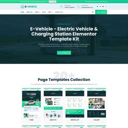 ThemeForest EVehicle