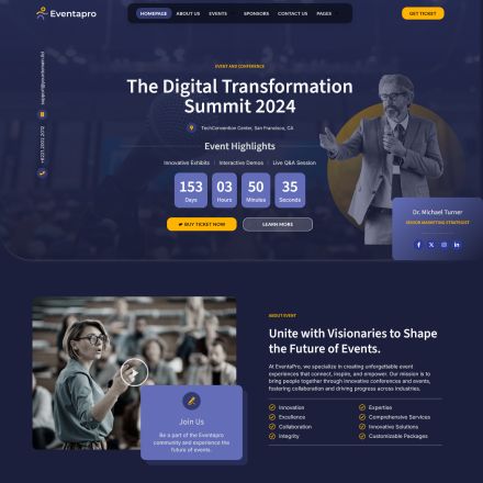 ThemeForest Eventapro