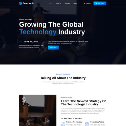 ThemeForest Eventech