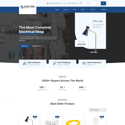 ThemeForest Ezectric