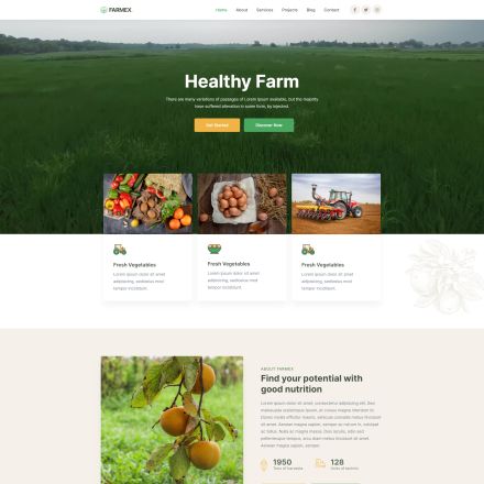 ThemeForest Farmex