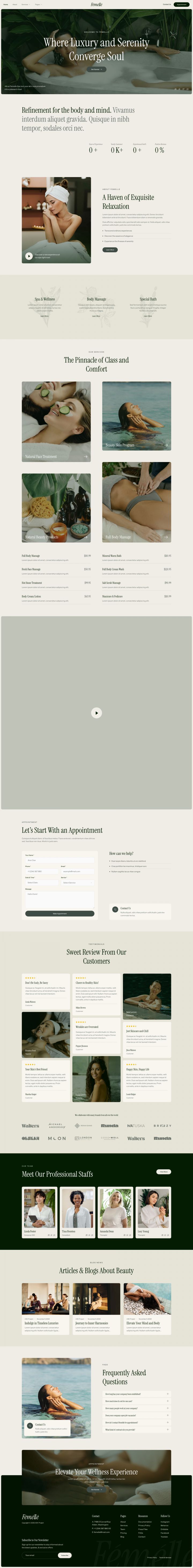 WordPress шаблон ThemeForest Femelle