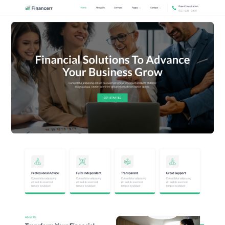 ThemeForest Financerr