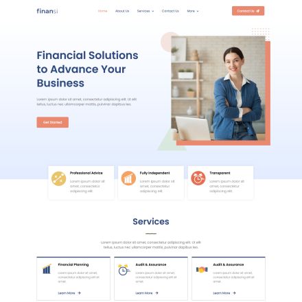 ThemeForest Finansi