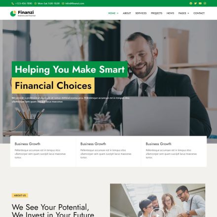 ThemeForest Finanzi