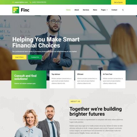 ThemeForest Finc