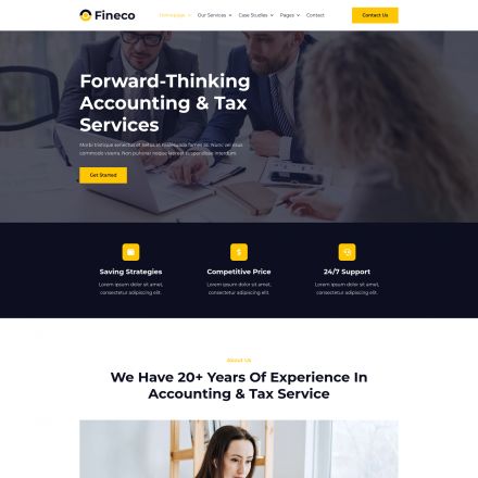 ThemeForest Fineco