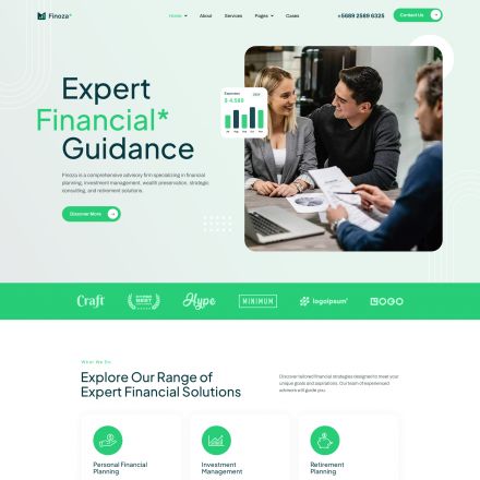 ThemeForest Finoza