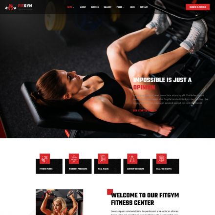 ThemeForest FitGym