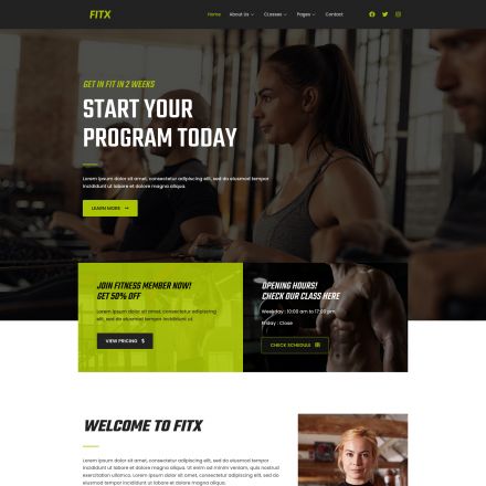 ThemeForest Fitx