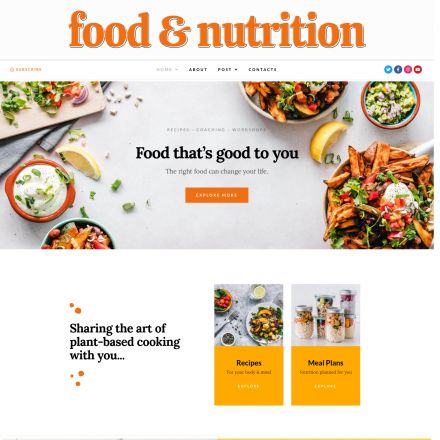 ThemeForest Food & Nutrition