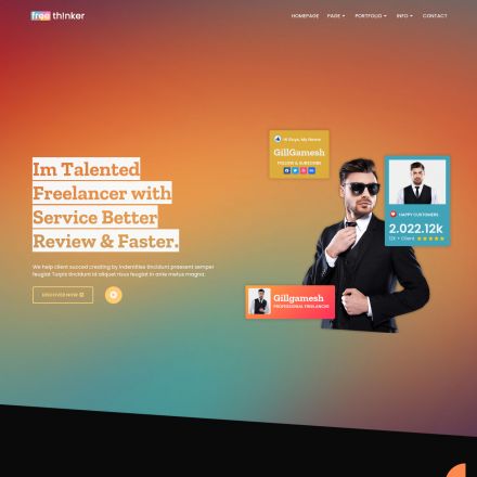 ThemeForest Freethinker