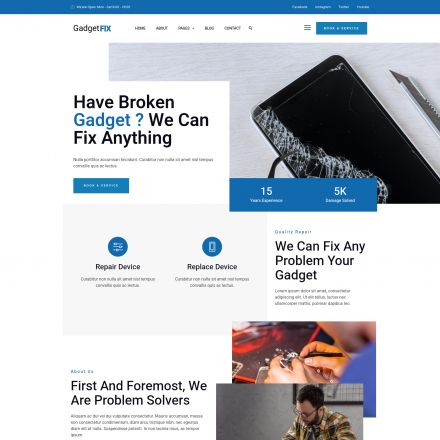 ThemeForest GadgetFIX