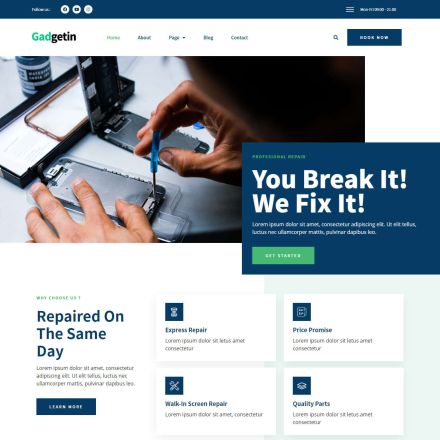 ThemeForest Gadgetin