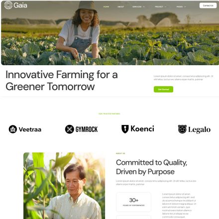 ThemeForest Gaia