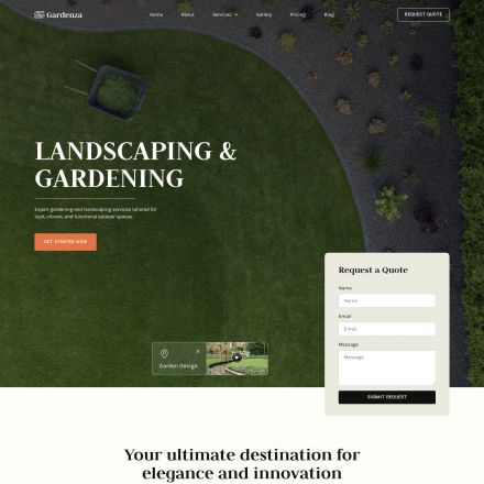 ThemeForest Gardenza