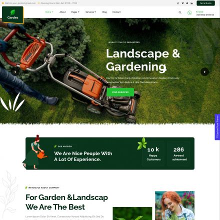 ThemeForest Gardez