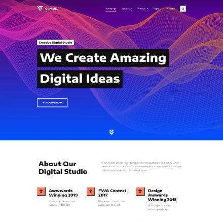 ThemeForest Genion