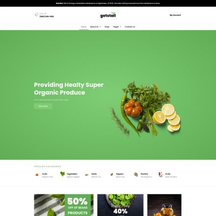 ThemeForest Getstall