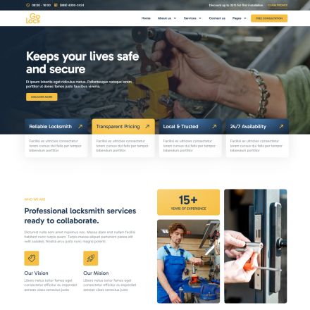 ThemeForest GoLock