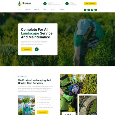 ThemeForest Greenco