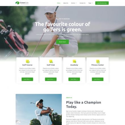 ThemeForest Greenside