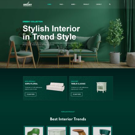 ThemeForest Greeny