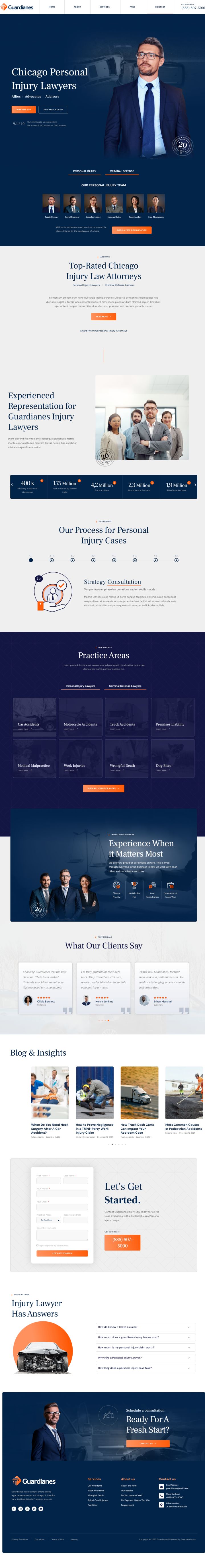 WordPress шаблон ThemeForest Guardianes