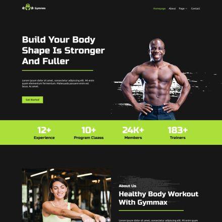 ThemeForest Gymnes