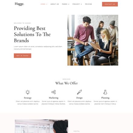 ThemeForest Hagge