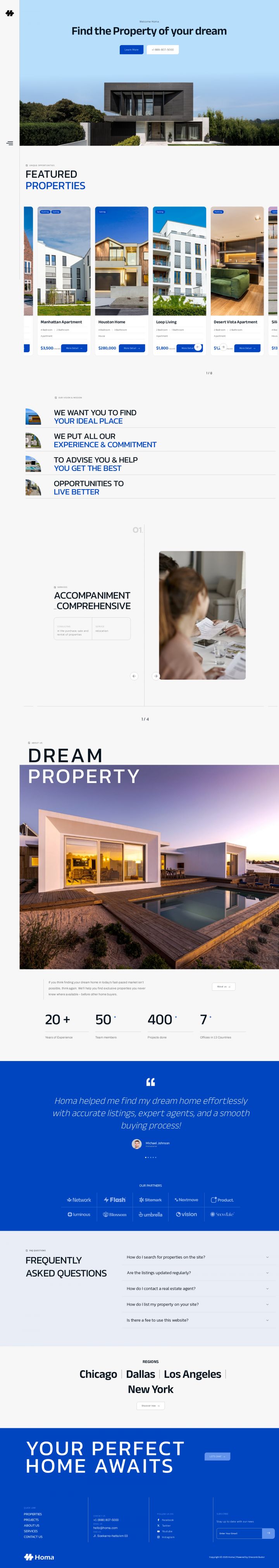 WordPress шаблон ThemeForest Homa