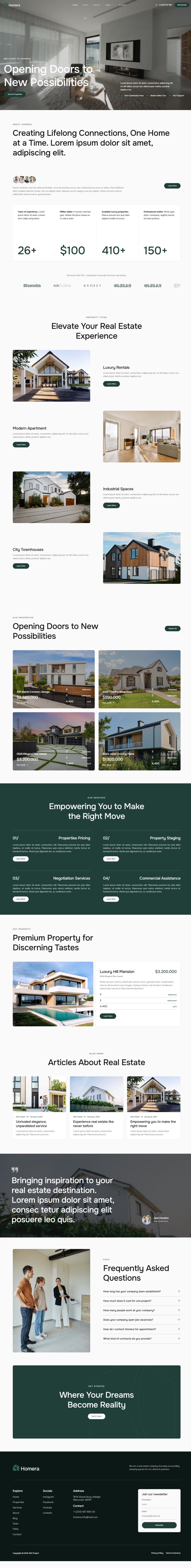 WordPress шаблон ThemeForest Homera