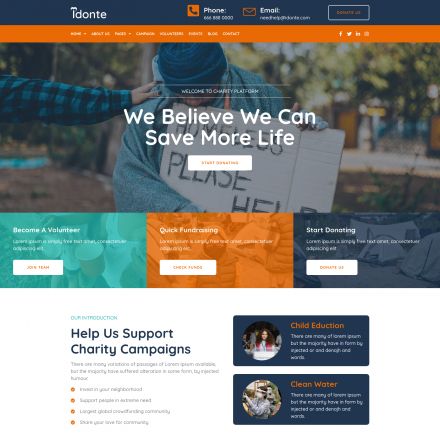 ThemeForest iDonte