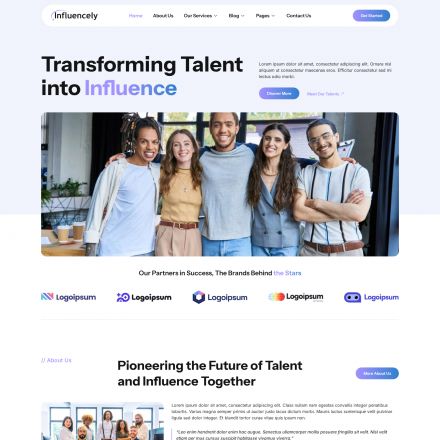 ThemeForest Influencely