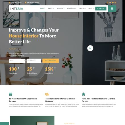 ThemeForest Interia