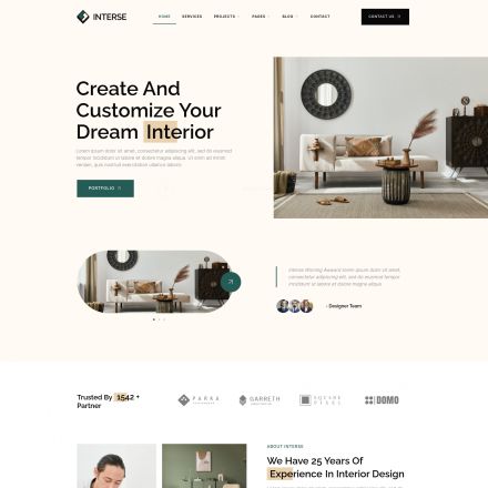 ThemeForest Interse